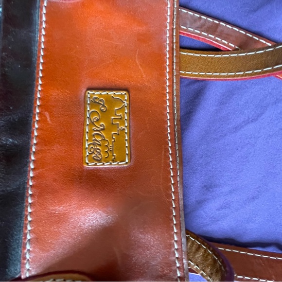 I’Mago Italian leather purse from Florence, Italy. Multi color. - Picture 7 of 10